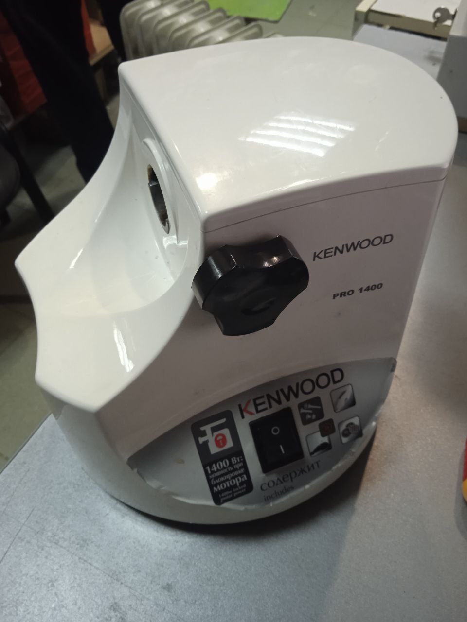 01. Замена шестерни электромясорубки Kenwood MG450 г. Саратов
