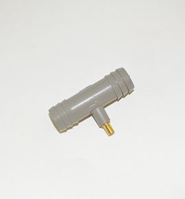 Антисифон для сливных шлангов, универсальный, 17х17 мм, cod458, замена12677