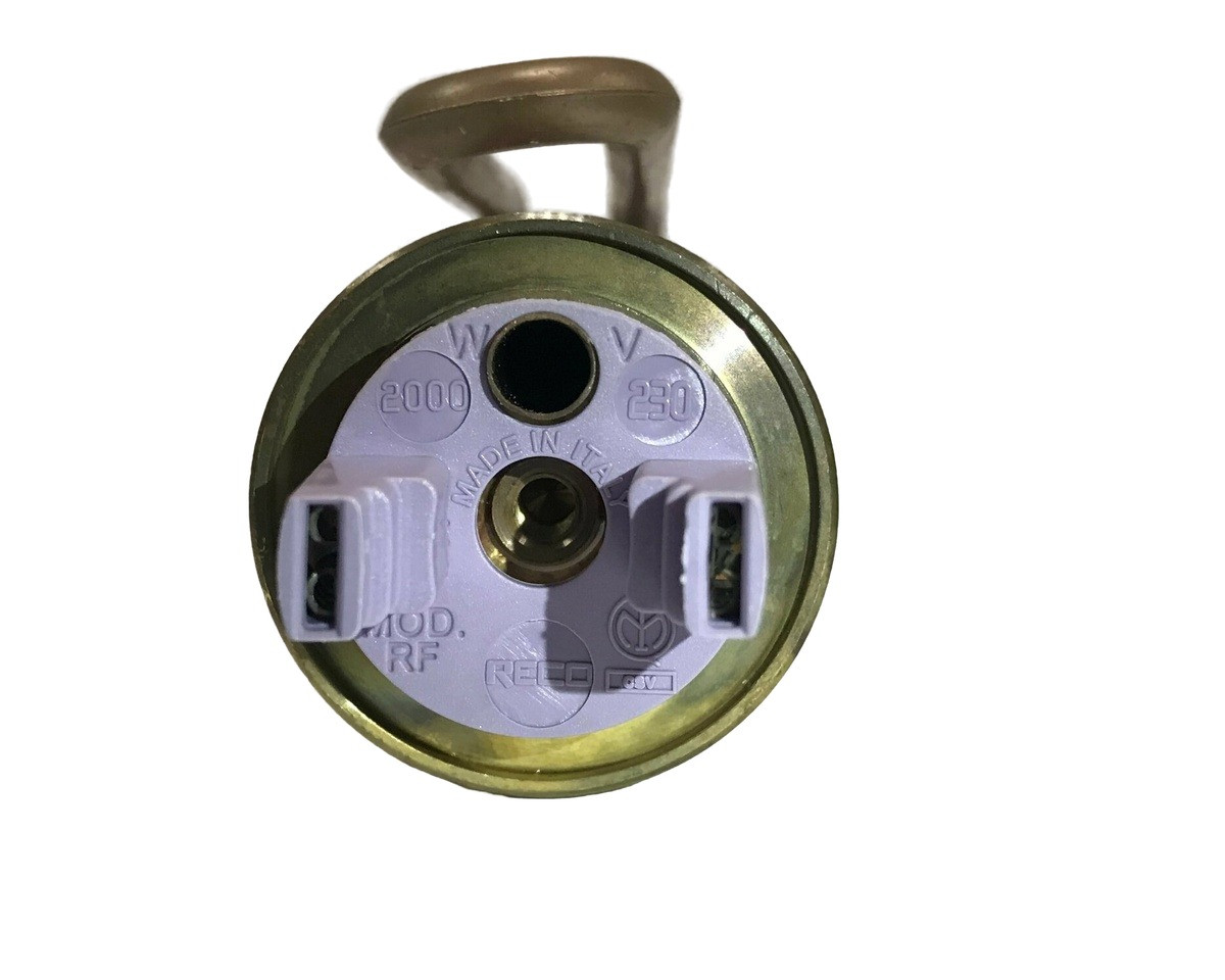 ТЭН для водонагревателя, RCA 2000W/230V, медь, фланец 48мм, под анод М5, L290мм, Reco, WTH112UN, 007104