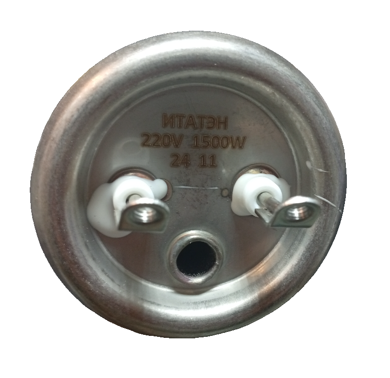 ТЭН для водонагревателя, RF 1500W/230V, медь, фланец 64мм, под винт, 185мм, 20022, 007070 